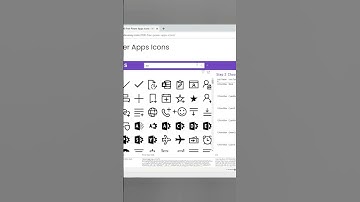 PowerApps Icons #shorts 68