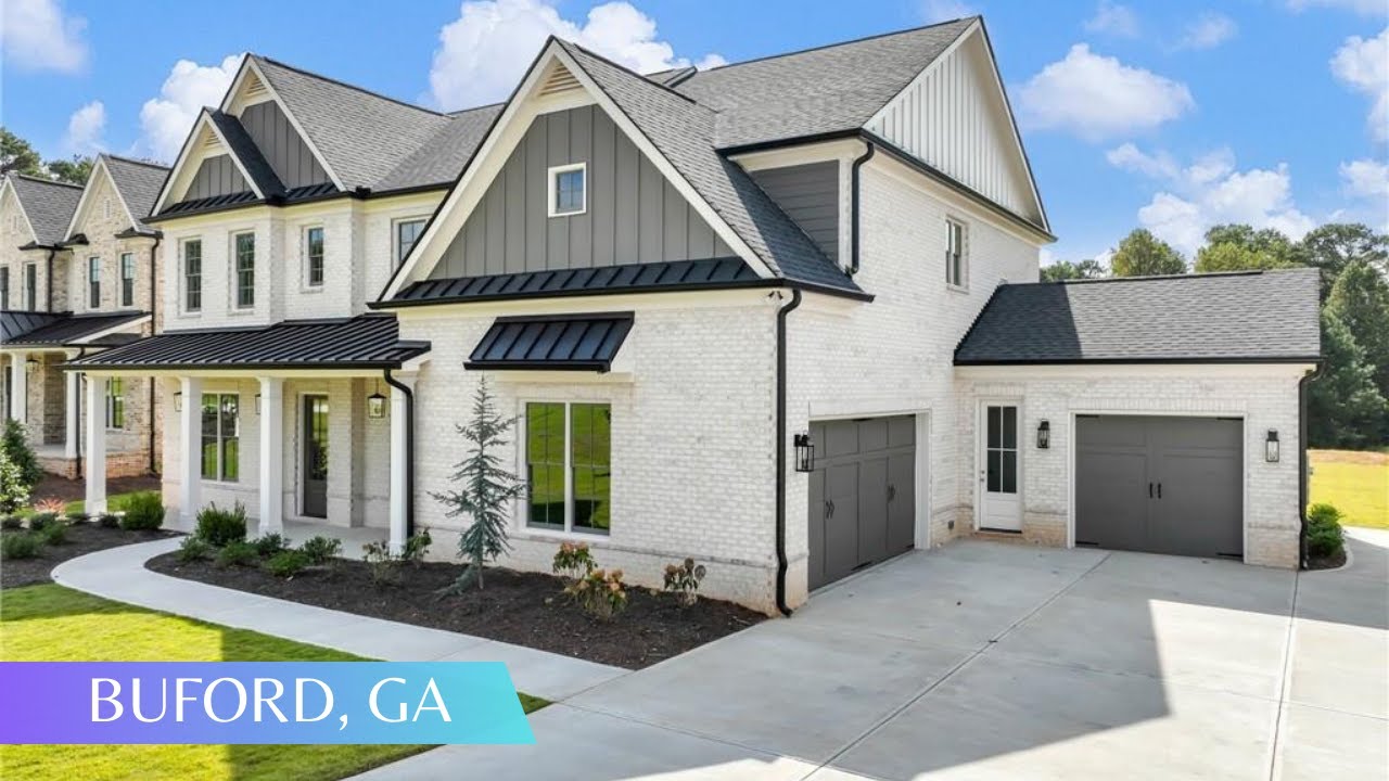 SPACIOUS New Construction Home FOR SALE North Of Atlanta NO HOA 5