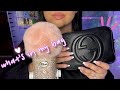 ASMR What&#39;s inside my Bag?🖤 Tingly Tapping &amp; Explaining Products✨