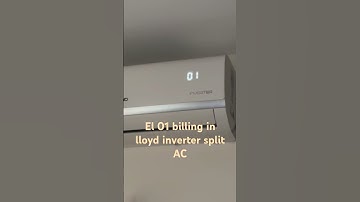 Split inverter AC EL 01 error solution #solution #error #acrepair