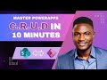 Master PowerApps CRUD in 10 Minutes  Simple Guide for Beginners! 2025