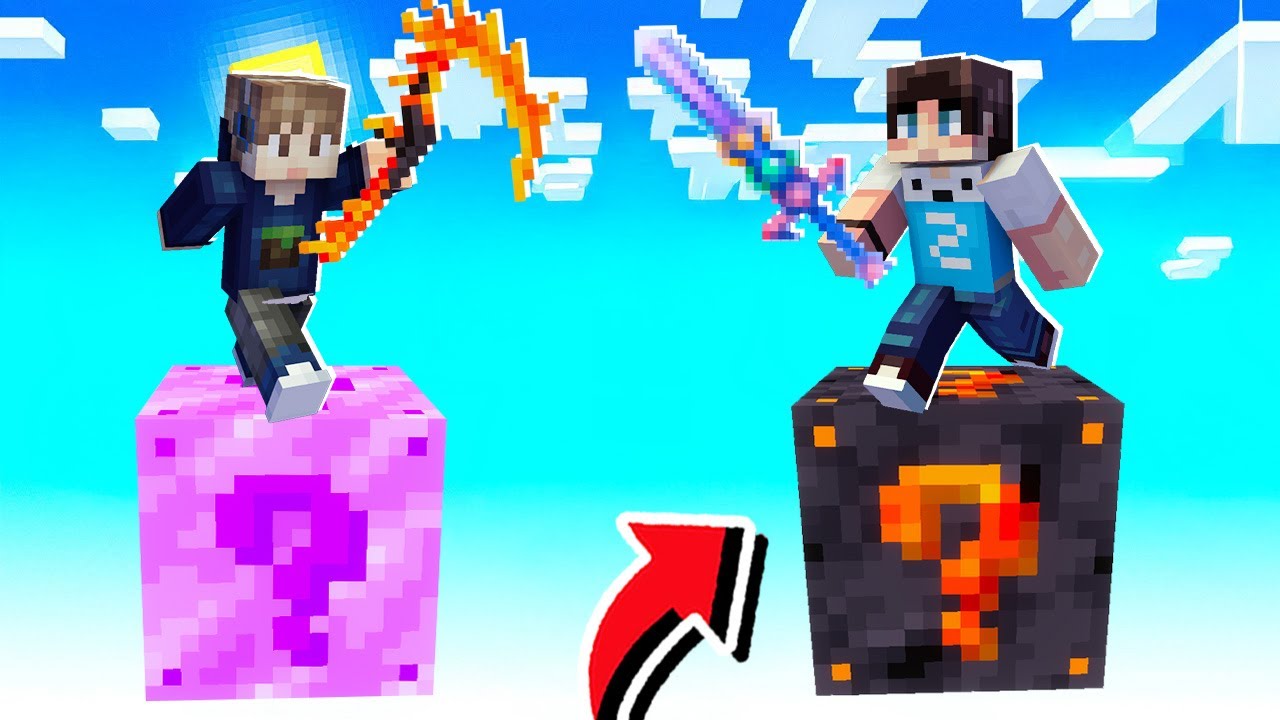 SERU!!! BUKA LUCKY BLOCK TERBARU DEMI DAPET ITEM OP DI MINECRAFT!!!