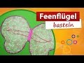 ★ Feenflügel basteln ★ Fasching ★ trendmarkt24