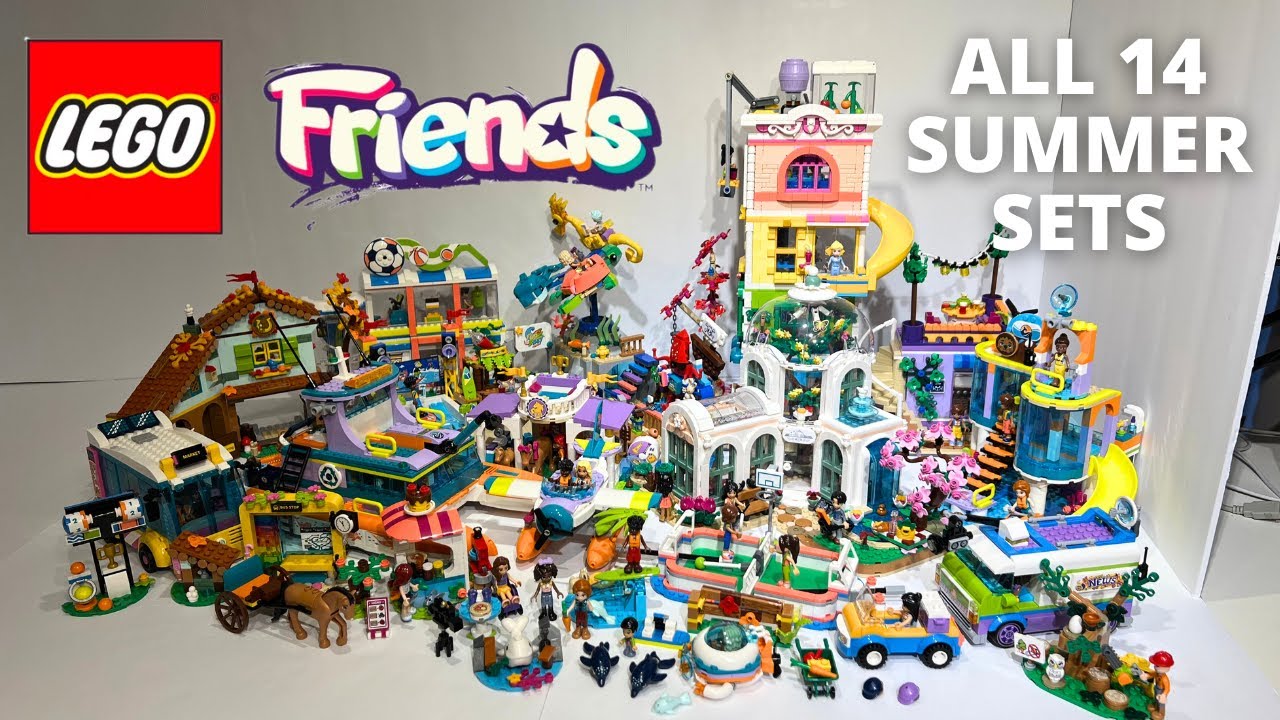 Here's a look at the new LEGO Friends Summer 2023 sets! - Jay's