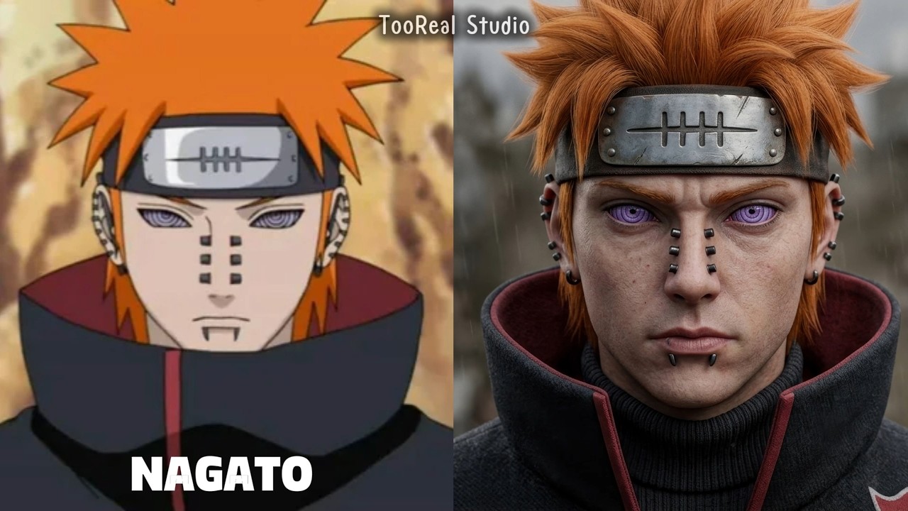 Akatsuki Members In Real Life (Too Real!) - YouTube