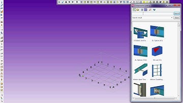 Tutorial how to make radial grid tekla structure (tutorial cara membuat grid radial tekla structure)