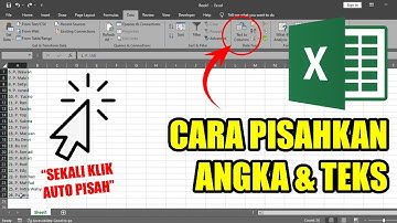 RAHASIA Memisahkan Teks & Angka di Excel Cuma Sekali Klik! (Auto Pisan!)