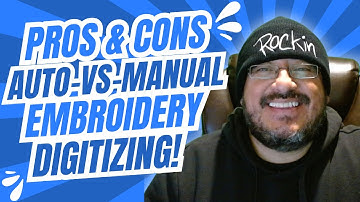 Is Manual Embroidery Digitizing Really BETTER Than Auto?
