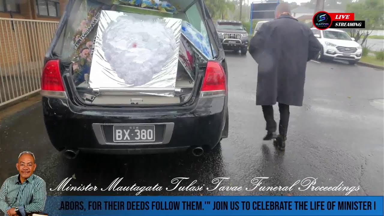 Funeral Services - Minister Mautagata Tulasi Tavae