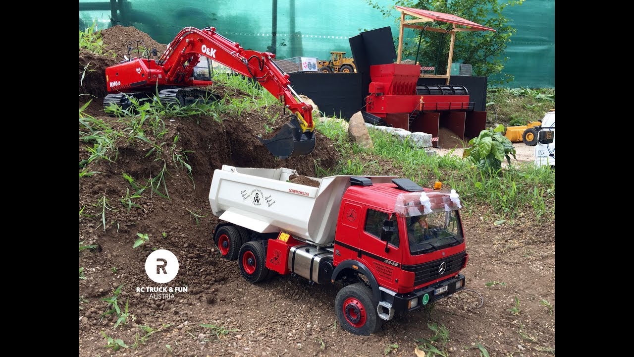 RC Truck & Construction Action @ Modellbautage June 2018