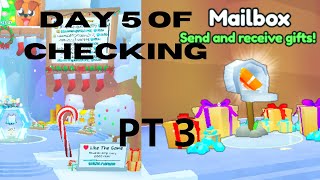 Day 5 of checking mailbox in roblox pet simulator 99. user: 95anton95. pt3