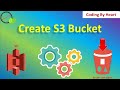 How to create an S3 bucket on AWS | Step by Step | Coding by heart.