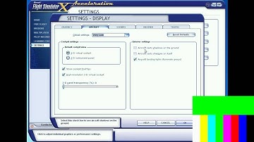 Flight Simulator X Settings Tutorial