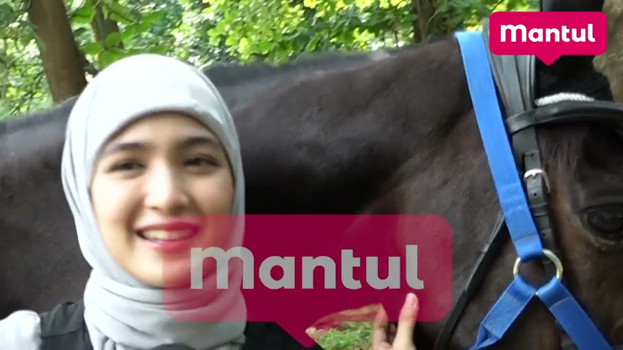 Inilah Gemasnya Cut Syifa Bersama Kuda Betina Miliknya Namanya Rindu I Mantul Infotainment