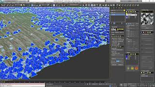 3ds Max plugin Scatter - Statistics Rollout