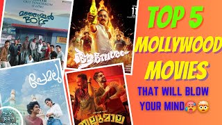 TOP 5 MALAYALAM MOVIES | PREMALU | AAVESHAM |