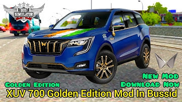 #bussid #bussidmod #bussidnewmod xuv700 car mod in bussid | mahindra xuv car mod in bussid | new mod