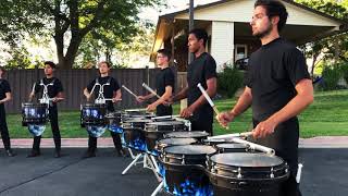 Blue Devils Drumline 2019 warmups, solos [HD Audio, Multi-cam]