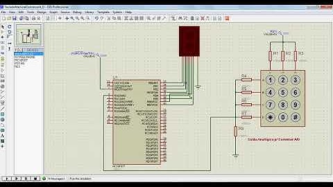 Teclado Matricial PIC16F877