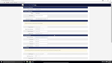 Browsing to the Protector.Net HTML5 Interface