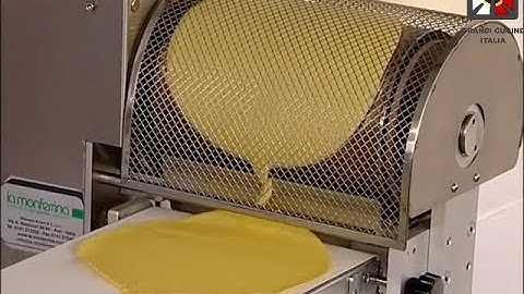 Monferrina C1 Macchina automatica crepes tonde italiane Automatic Italian round crepes machine