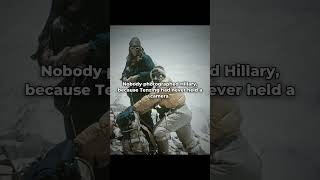 Why there is no photo of Hillary on Everest's summit