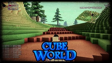 The Hydraulic Gamers: Cube World Ep. 1 [Character Creation & Town Travel]