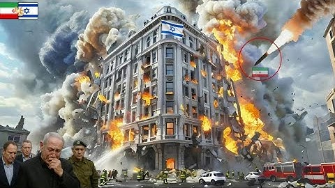 TODAY!!! TEL AVIV ISRAEL city bombed by hundreds of IRAN missiles ARMA-3