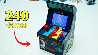 $25 Mini Arcade Game Machine with 240 Games