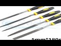 5Pcs 140/160/180mm Mini Metal Rasp Needle Files Set Wood Carving Tools for Steel Rasp Needle Filing