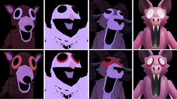 99 Nights in the Forest - DEER VS OWL VS RAM VS STAR RAM VS BAT VS STARVING BAT | Jumpscare - Roblox