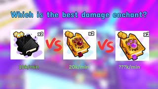 2 Corruption vs 2 Critical vs 2 Strong !!! Who will be the best damage enchant ? | Ps99