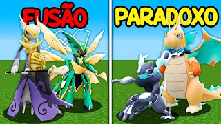 Fusão VS Paradoxo no Minecraft Pixelmon