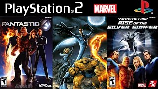 All Fantastic Four Games On Ps2