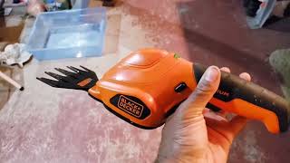 Blackdecker Shrub Trimmer Gr Shear Review