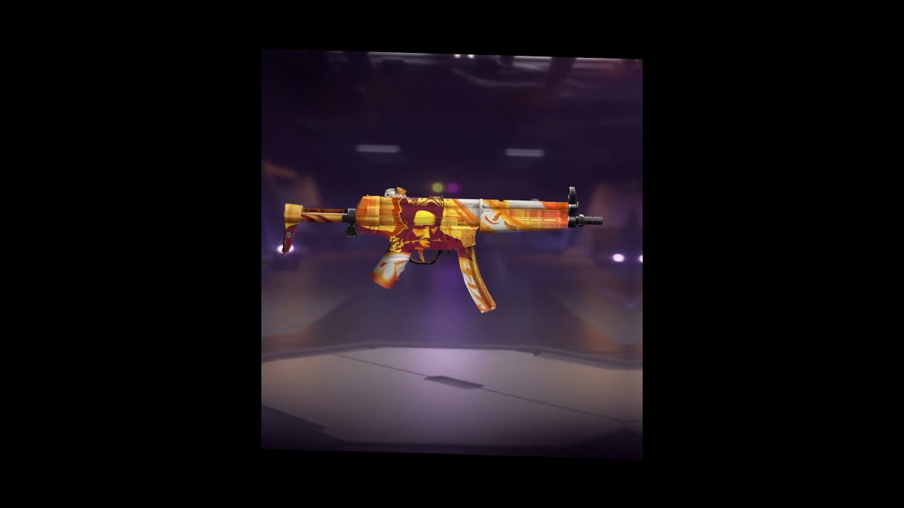 Top 10 best MP5 gun skin in free fire 🔥