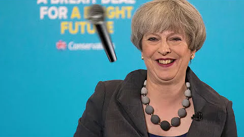 Theresa May masterclass: dodging journalists' ques...