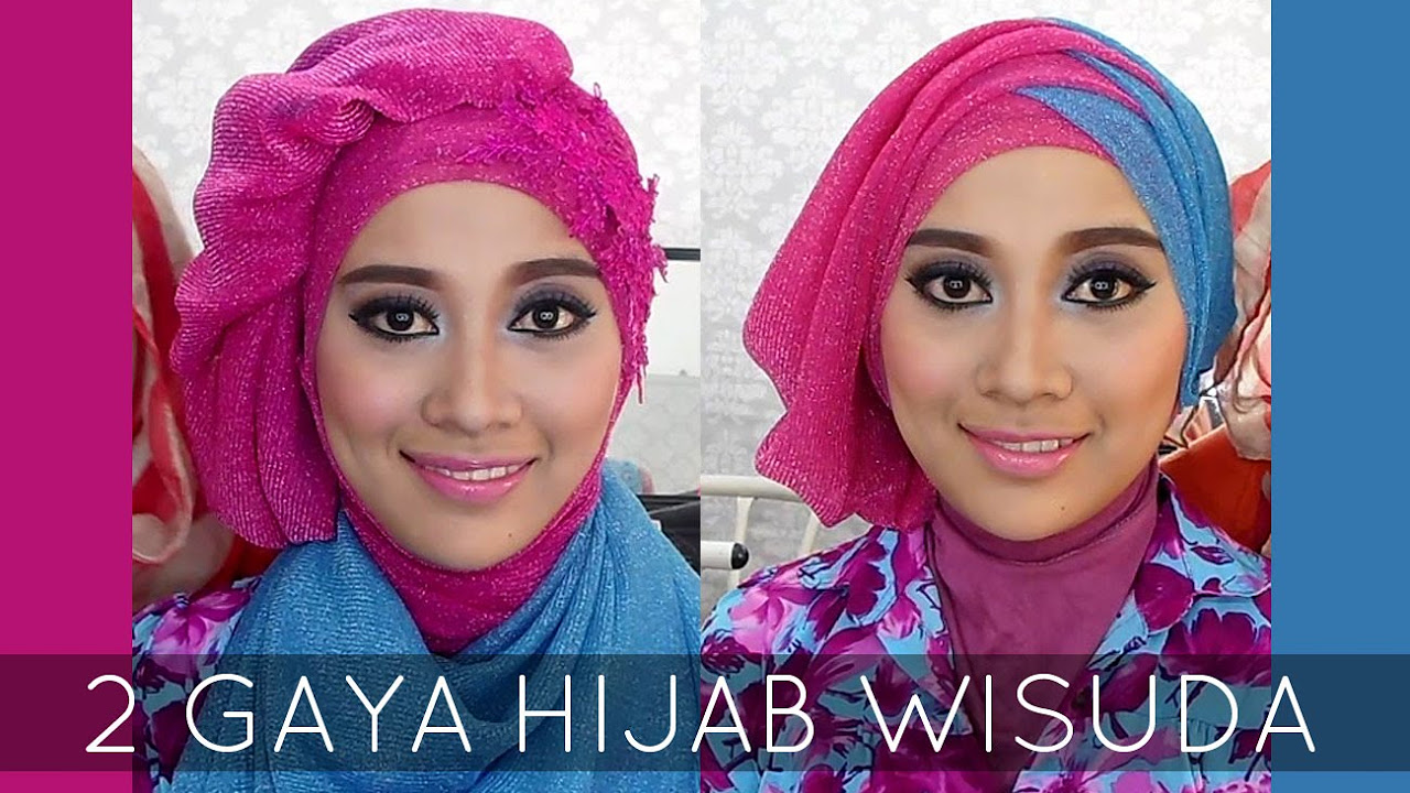 Tutorial Hijab Wisuda Untuk Wajah Bulat Tutorial Hijab Paling