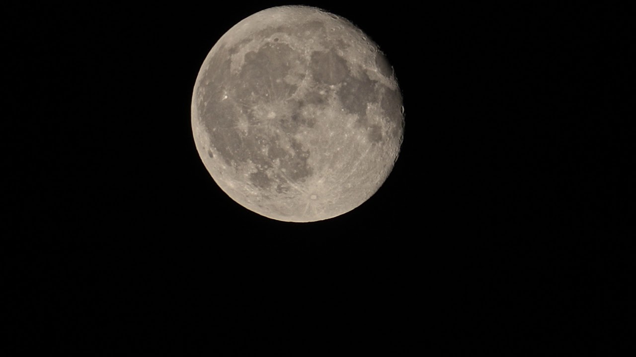 Moon With Canon 800D T7i 55 250mm YouTube