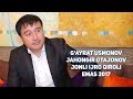 G'ayrat Usmonov: "Jahongir Otajonov "Jonli ijro Qiroli" emas!" 2017