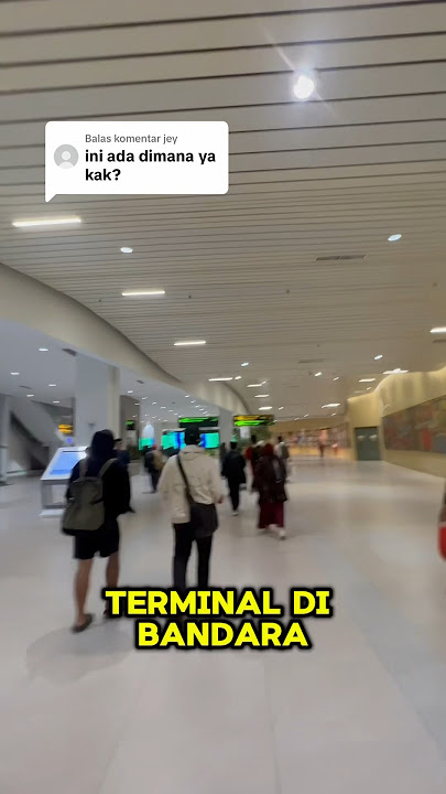 Cara Pindah Antar Terminal 3 ke Terminal 1 atau 2 bandara Soekarano Hatta (GRATIS) pakai Shuttle Bus