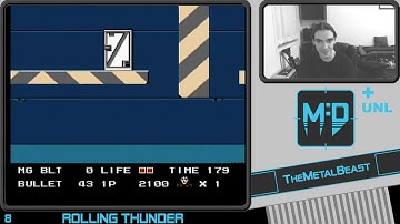Unlicensed NES #8 | Rolling Thunder | Mission: Destroy - Part 1/2