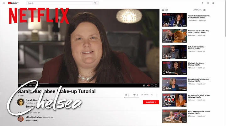 Sarah Sanders Make-Up Tutorial | Chelsea | Netflix