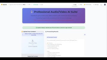 VTS AI Video-to-Script Generator | Gradio Agents & MCP Hackathon 2025