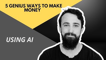 5 Genius Ways to Make Money from Home (Using AI)💡