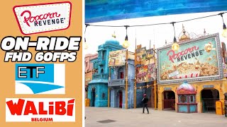Popcorn Revenge at Walibi Belgium | POV OnRide -Full HD 2023 | ETF Ride Systems Tracless Dark Ride