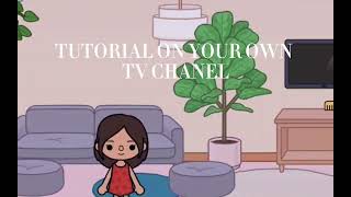 How to put your own TV channel#toca boca#yarawithah# screenshot 4