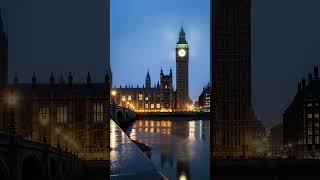 1 Hour London Foggy Night 🌫️ | Cinematic Street Ambience for Deep Sleep