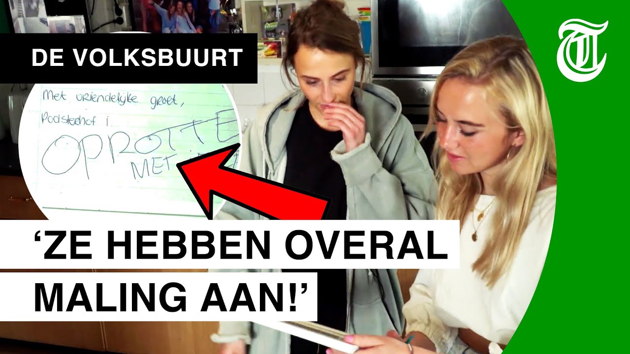 Utrechtse studentes verbijsterd door bizar briefje - DE VOLKSBUURT #01