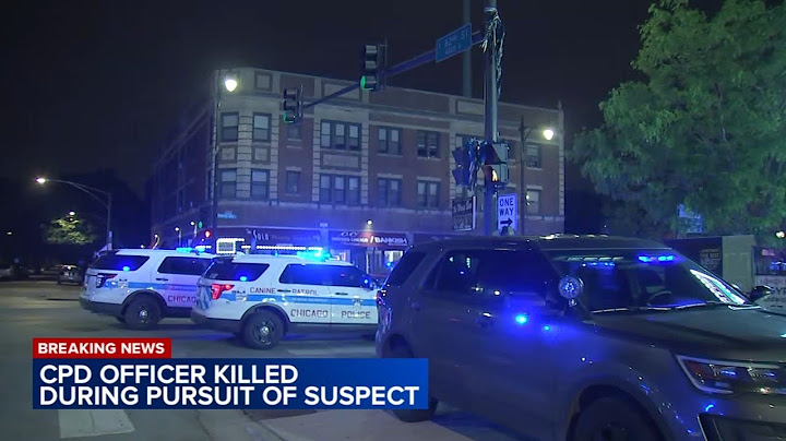 Suspects in custody after Chicago police officer killed on South Side: CPD